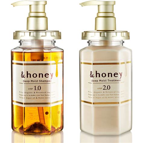 honey Shampoo & Conditioner Set Organic Hair and Scalp Care for Intense ...