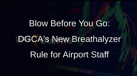 DGCA Mandates Breathalyzer Tests for Airport Personnel - Goodreturns