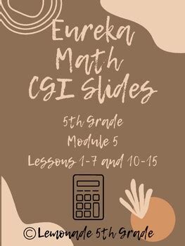 Image result for Eureka Math 5 Module 5