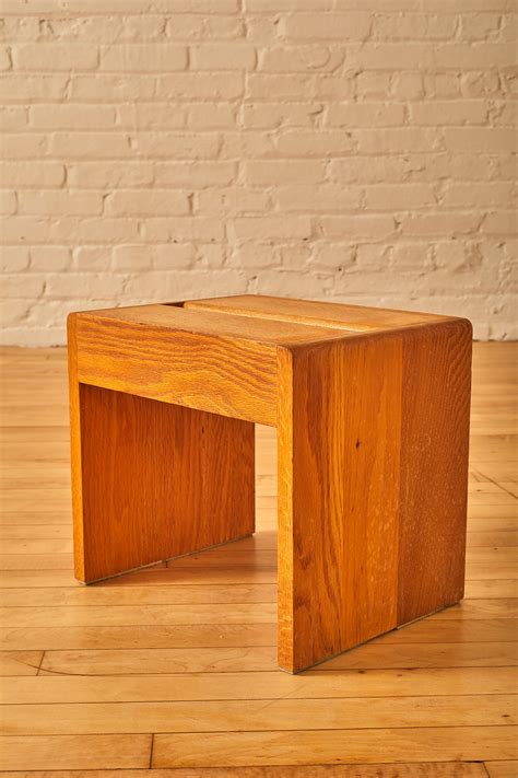 Pine Low Side Table For Sale at 1stDibs
