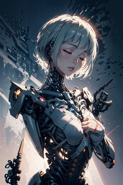 Cyborg Robot Girl deviantART 的图像结果