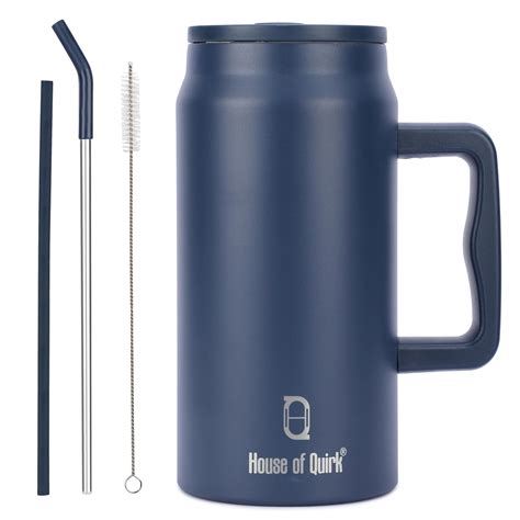 Buy House of Quirk 1500ML Stainless Steel Mug Tumbler with Handle ...