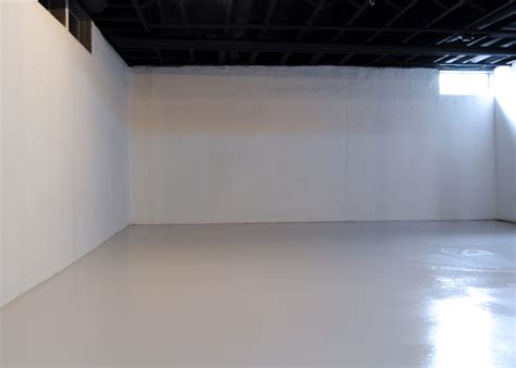 How to Paint Concrete Basement Floors - Building Bluebird
