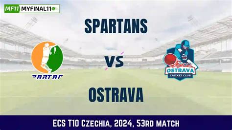 SPT vs OST Dream11 Prediction, Pitch Report, and Player Stats, 53rd ...