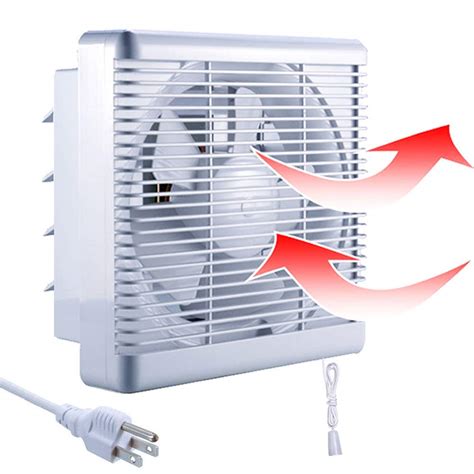 SAILFLO Exhaust Shutter Fan 8 Inch 300 CFM, 2 Direction Reversible ...