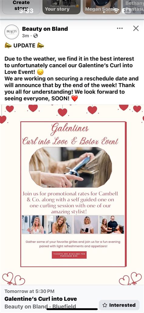Galentines Curl into Love Event, 2008 Bland Road, Bluefield, WV, 28 ...