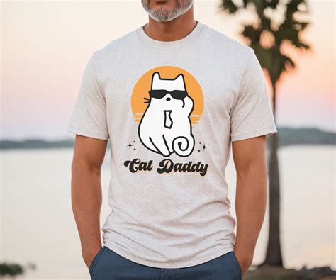 Cat Daddy T-shirt Cat Lover Shirt Funny Cat Tee Cat Father - Etsy