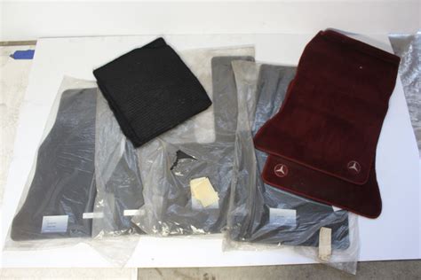 Bonhams Cars : A grouping of Mercedes-Benz Sprinter floor mats and others,