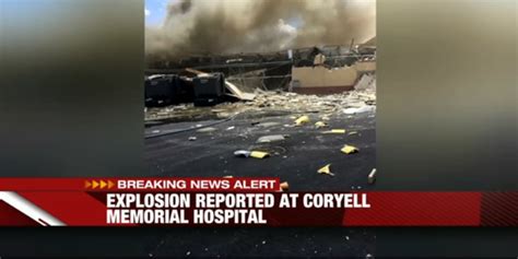 UPDATE: One dead, 12 injured in explosion at Gatesville hospital