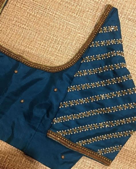 Pin by Queen Metro Fashion Tailors fo on AARI WORK DESIGNS | Blouse ...