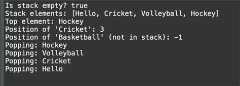 Image result for Stack Data Structure in Java