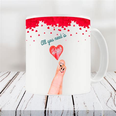 Valentine Mug and Door Shape Table Top Combo for your Valentine