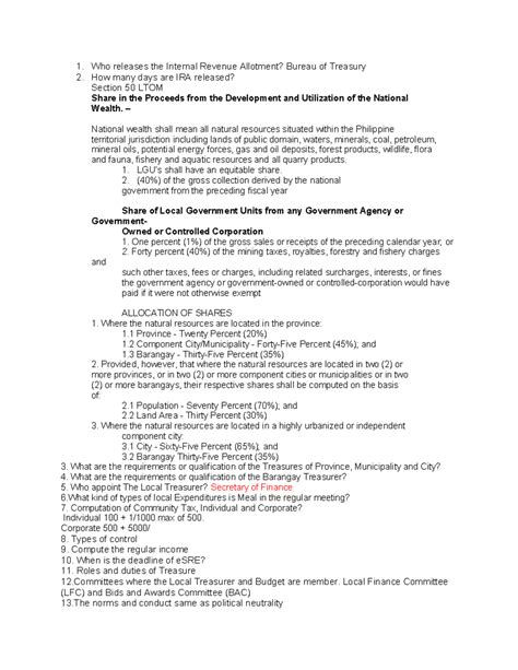 Internal Revenue Allotment Definition