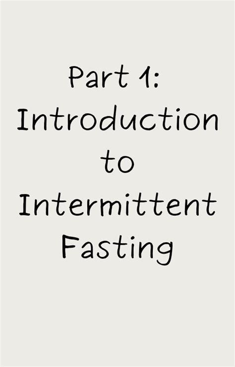 Image result for Intermittent Fasting Printable Guide