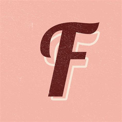 创意字母F造型logo设计