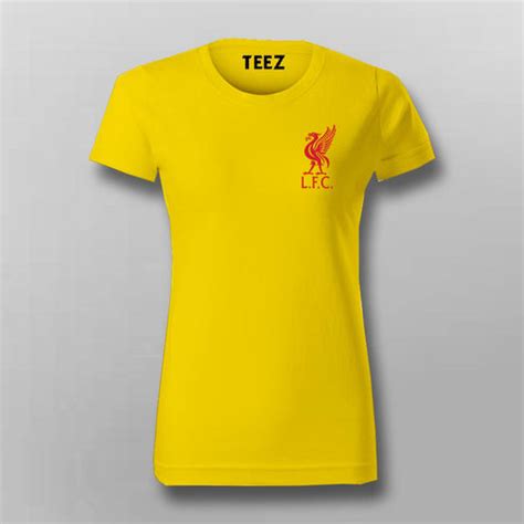 Liverpool Logo IFC Football T-shirt For Women - TEEZ.in