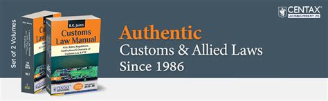 Buy R.K. Jain's Customs Law Manual [2025-26] – Covering Acts, Rules ...