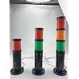 AANIJ® Industrial Signal Tower Lamp with Buzzer 3 LED Red Green Yellow ...