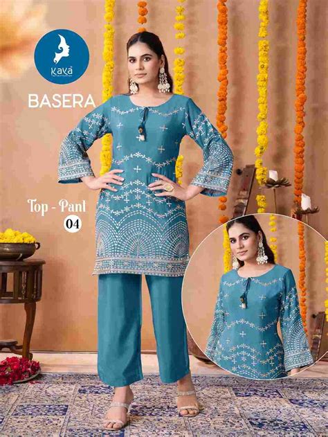 BASERA BY KAYA 01 TO 06 SERIES DESIGNER STYLISH FANCY COLORFUL ...