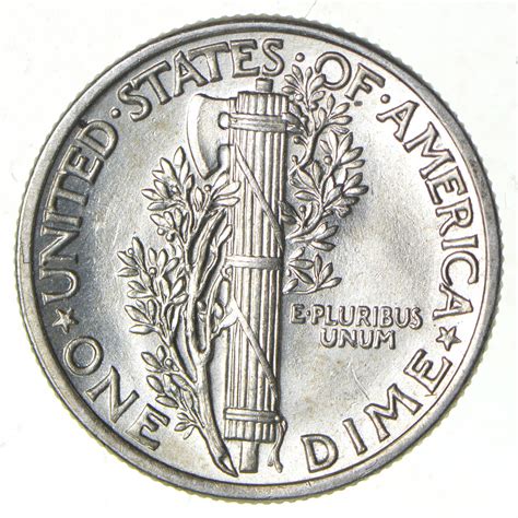BU 1942 Mercury Liberty Dime - 90% Silver - High Grade | Property Room