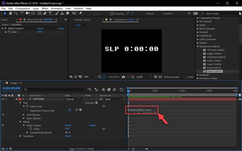 After Effects Timecode 的图像结果