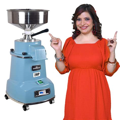 Jaisinghani Group 2HP Stainless Steel Stone Atta Chakki | 8-11 Kg/Hour ...