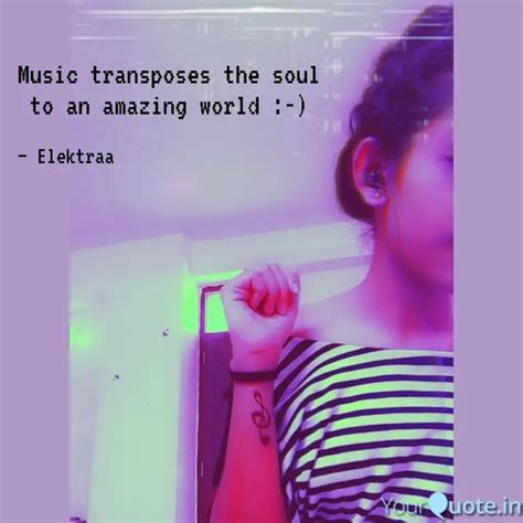 Music transposes the soul... | Quotes & Writings by K_anika_ Jain ...