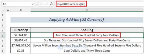 How to Spell Number Automatically in Excel 的图像结果