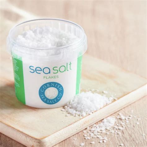 Cornish Sea Salt Finishing Salt Flakes at NaturaMarket