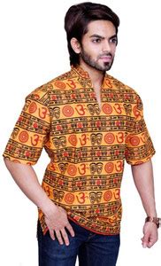 BALAJI GARMENTS Men Printed Straight Kurta - Buy BALAJI GARMENTS Men ...