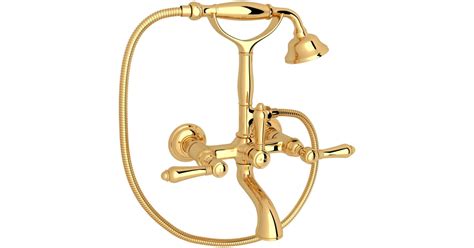 Rohl A1401LMIB Acqui Bath Wall Mounted Tub Filler with Built-In ...