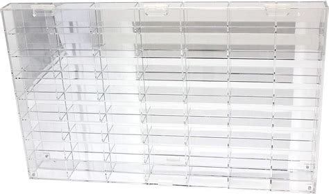 Display Case Wall Cabinet for 1:64 Scale Matchbox Hot Toy Cars Wheels ...