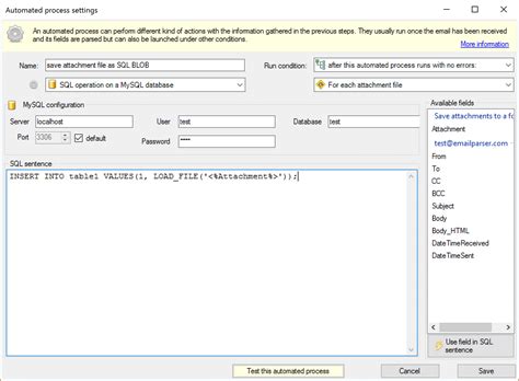 Image result for MySQL Email Syntax