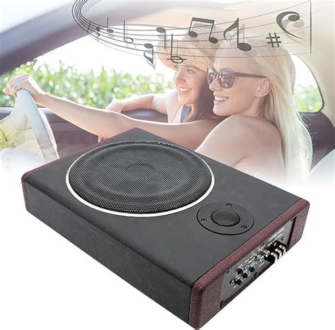 Buy MEHOOSPVN 8 Inch 600W Underseat Car Audio Ultra Slim Compact Active ...