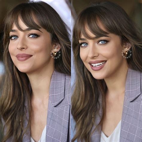 Dakota Johnson | Hår och skönhet, Hårfärg, Frisyridéer