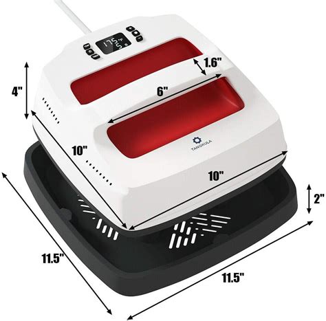 Buy Tangkula Heat Press Machine, Portable Professional Heat Transfer, T ...
