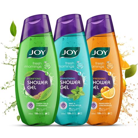 Buy Joy Shower Gel Body Wash Combo Pack of 3 (750ml) | Assorted Pack of ...