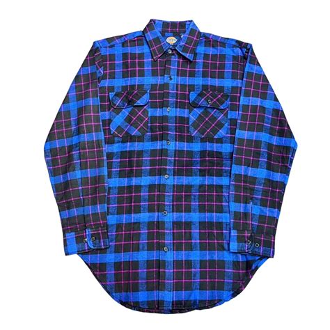 Deadstock 1990's Dickies Flannel Shirt Size・LARGE TALL | WHooPee
