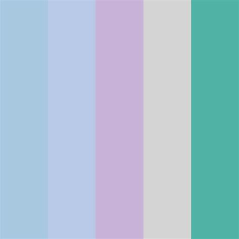 Light Blue Lavender Color Palette - ColorDrop