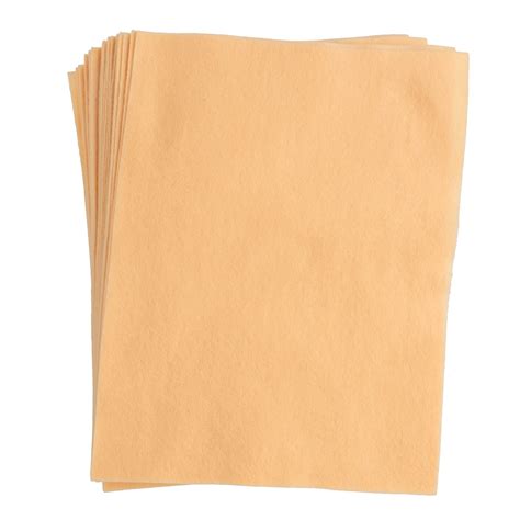 John Bead 9" x 12" Basic Craft Felt Sheets, Color: Beige | Michaels