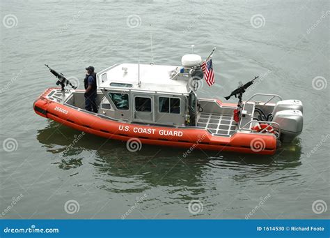 Coast Guard Patrol Boat stock photo. Image of fast, inspect - 1614530