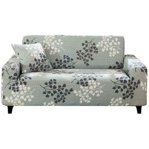 HOTNIU Stretch Sofa Slipcover 1-Piece Polyester Spandex Fabric Couch ...