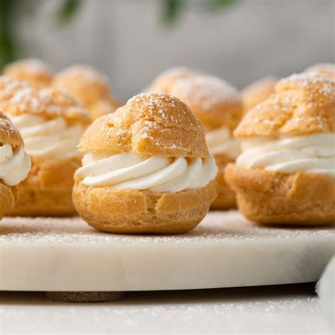 Puff Pastry Cream Puffs Recipe | Deporecipe.co