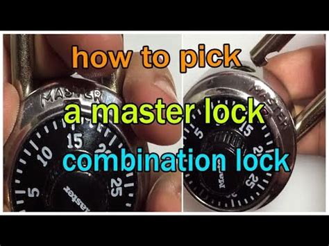 Image result for Master Lock Setting Combination