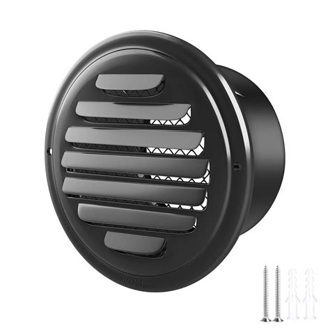 Buy 304 Stainless Steel Air Vents Cover, piiyoosnn Louvered Grille ...