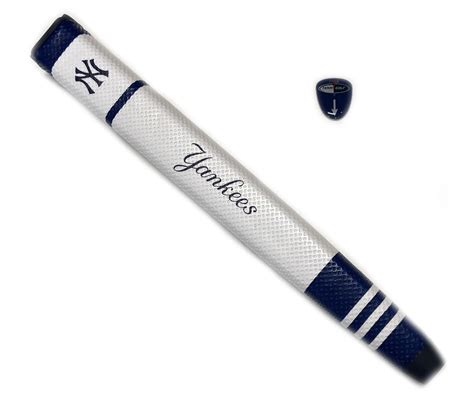 NEW Team Golf New York Yankees Navy Blue/White Jumbo Putter Grip w/Ball ...