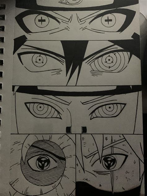 Image result for Naruto Eye Tutorials