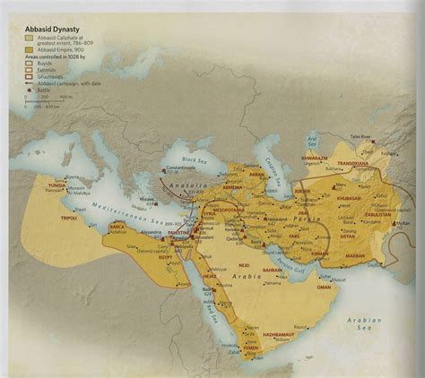 map of islamic empire