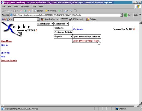 Image result for Cascading Menu Example