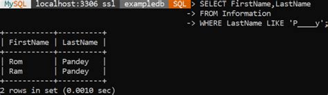 Image result for Not Like in SQL
